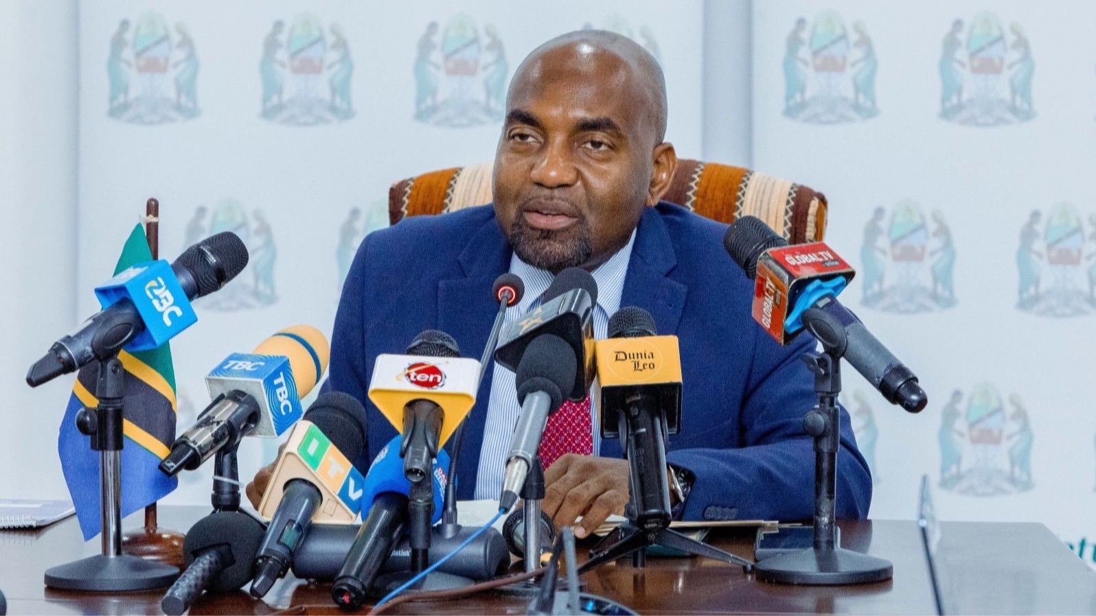Waziri Masauni akitoa tamko la Serikali la Siku ya Mazingira Duniani 2026