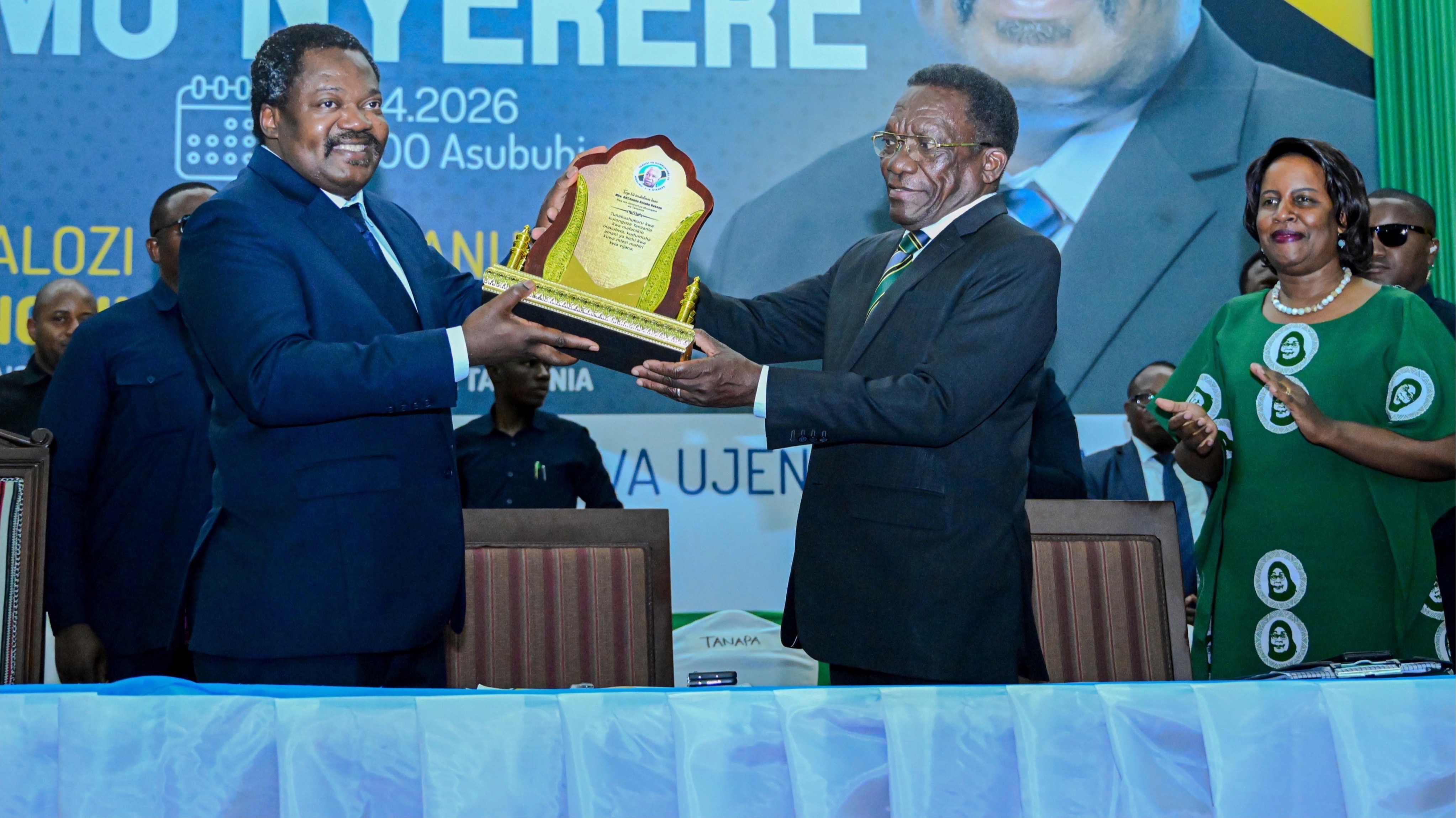 Makamu wa Rais awataka vijana kumuenzi Hayati Baba wa Taifa