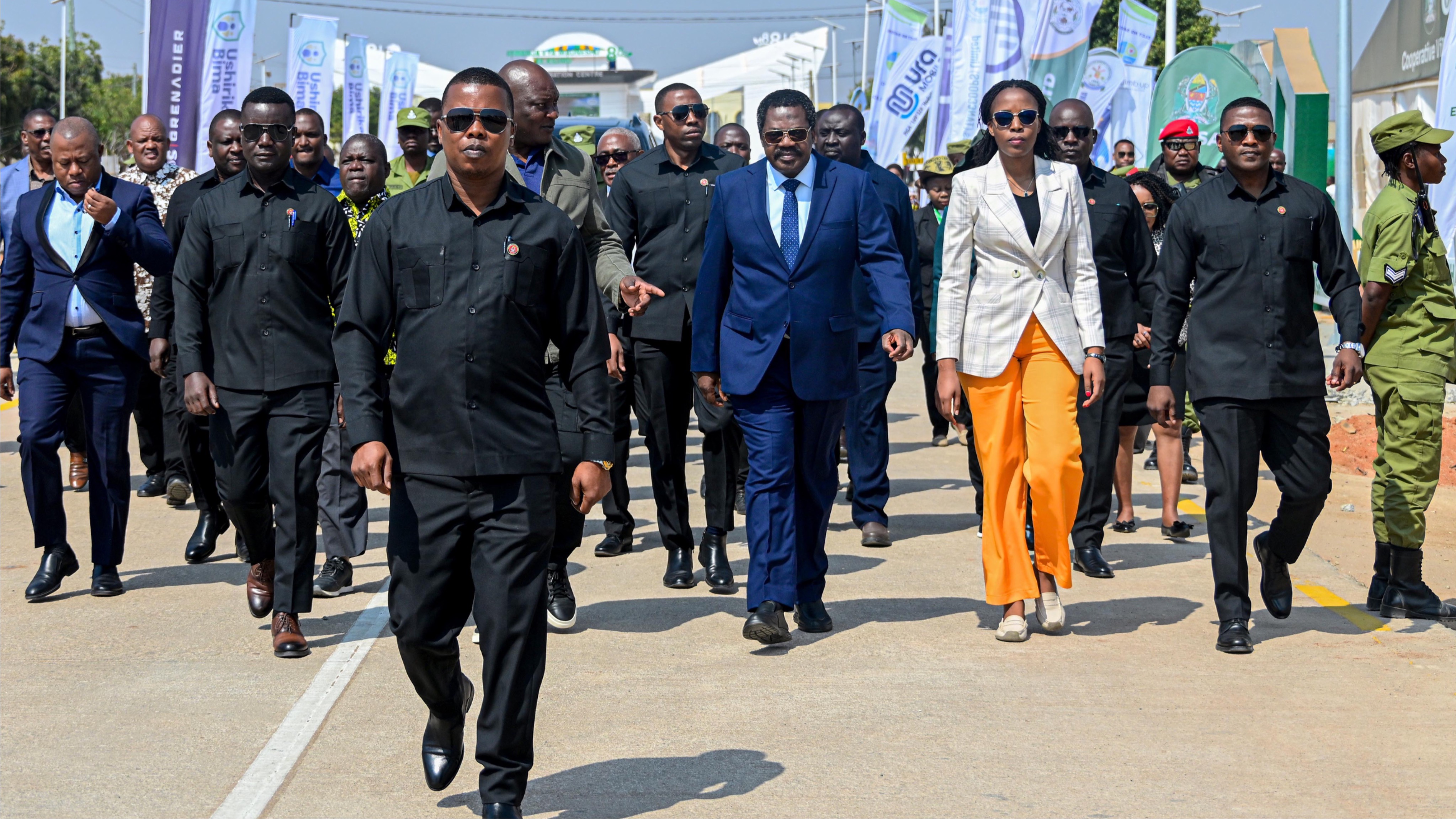 Makamu wa Rais awasili viwanja vya Nanenane, Dodoma