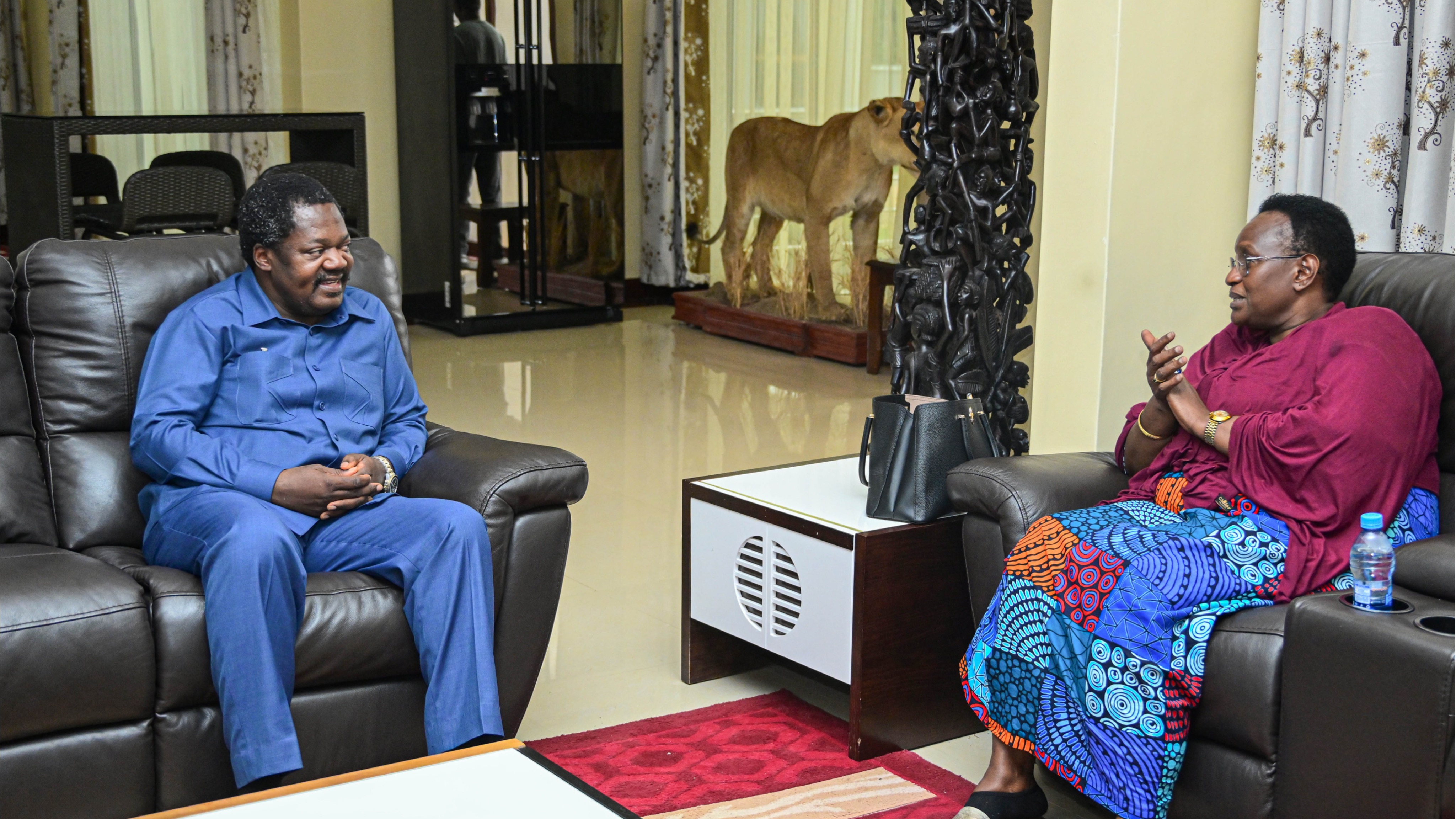 Makamu wa Rais amtembelea Mama Janeth Magufuli Chato