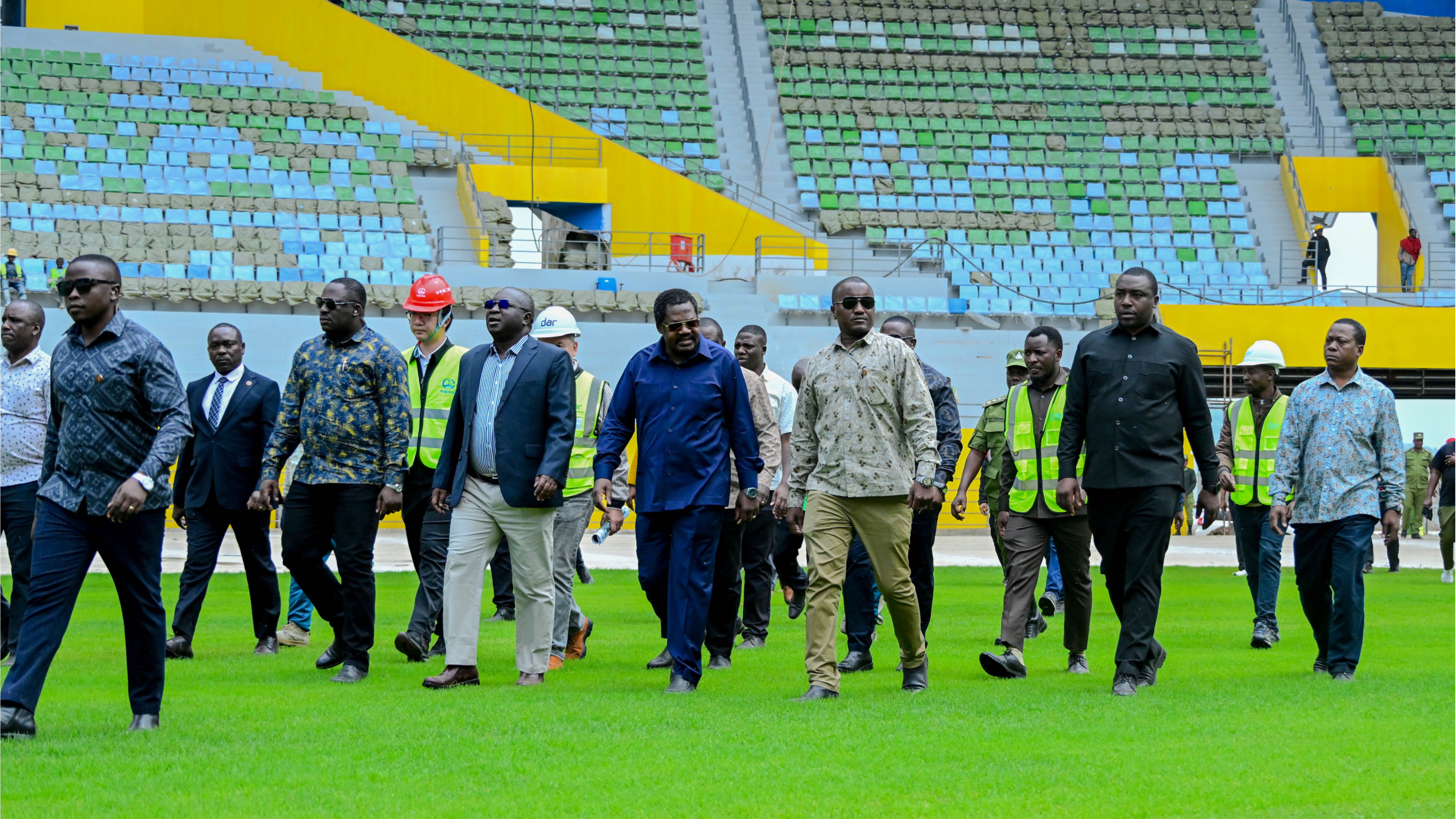 Makamu wa Rais akagua ujenzi Uwanja wa AFCON Arusha