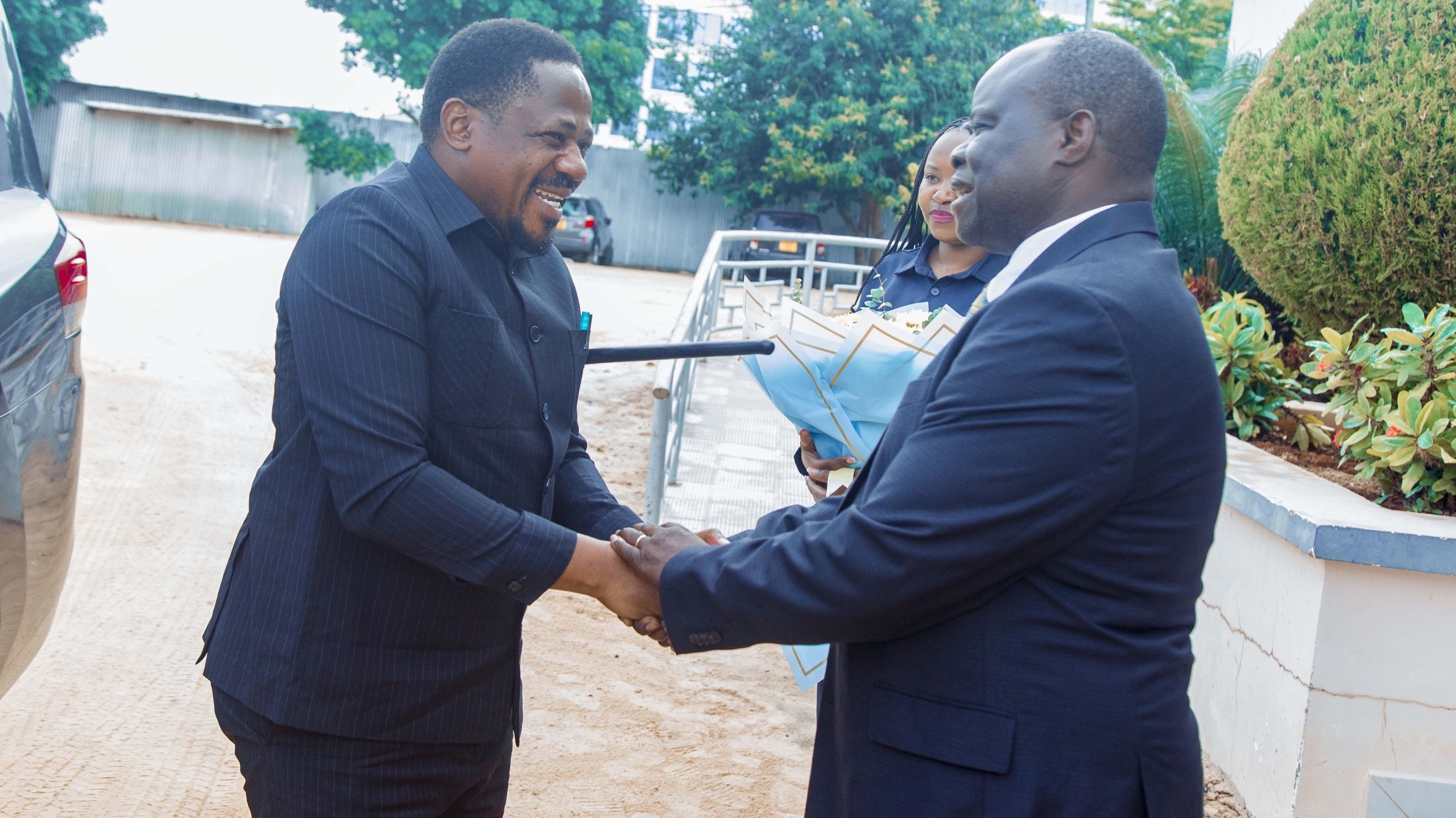 Naibu Waziri Kwagilwa apokewa Ofisi ya Makamu wa Rais Dodoma