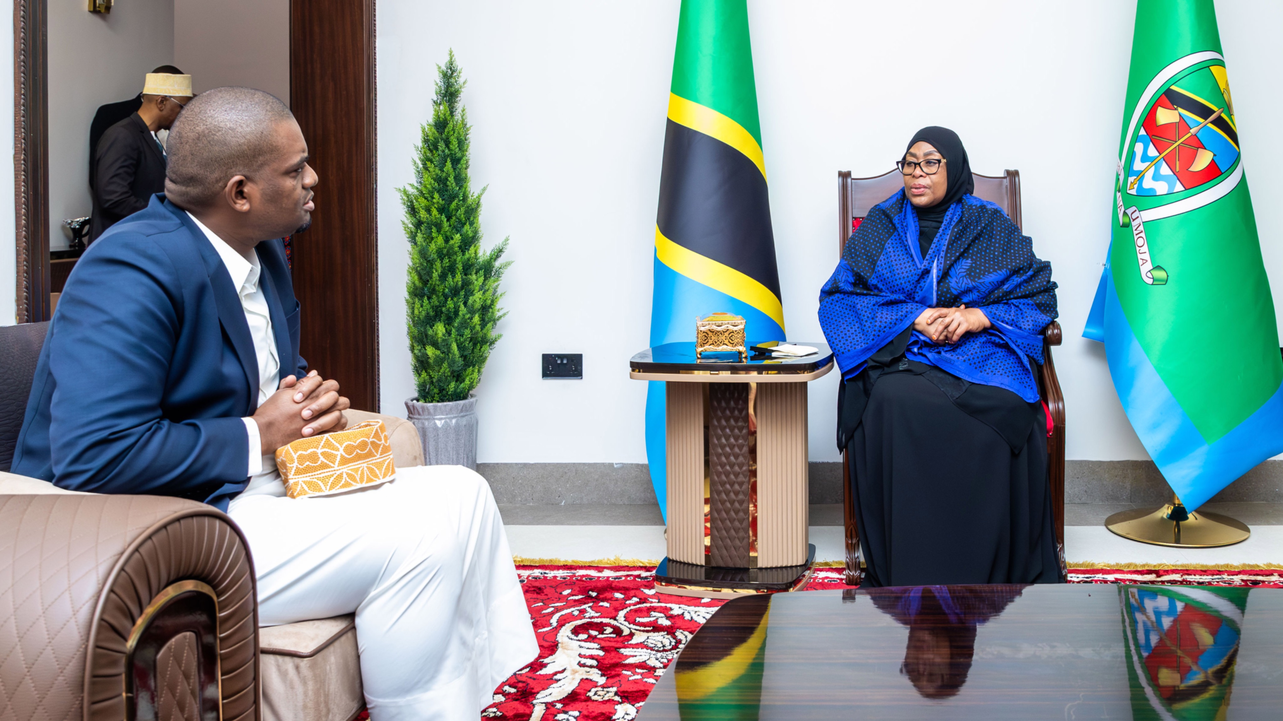 Makamu wa Rais amfariji Rais Samia