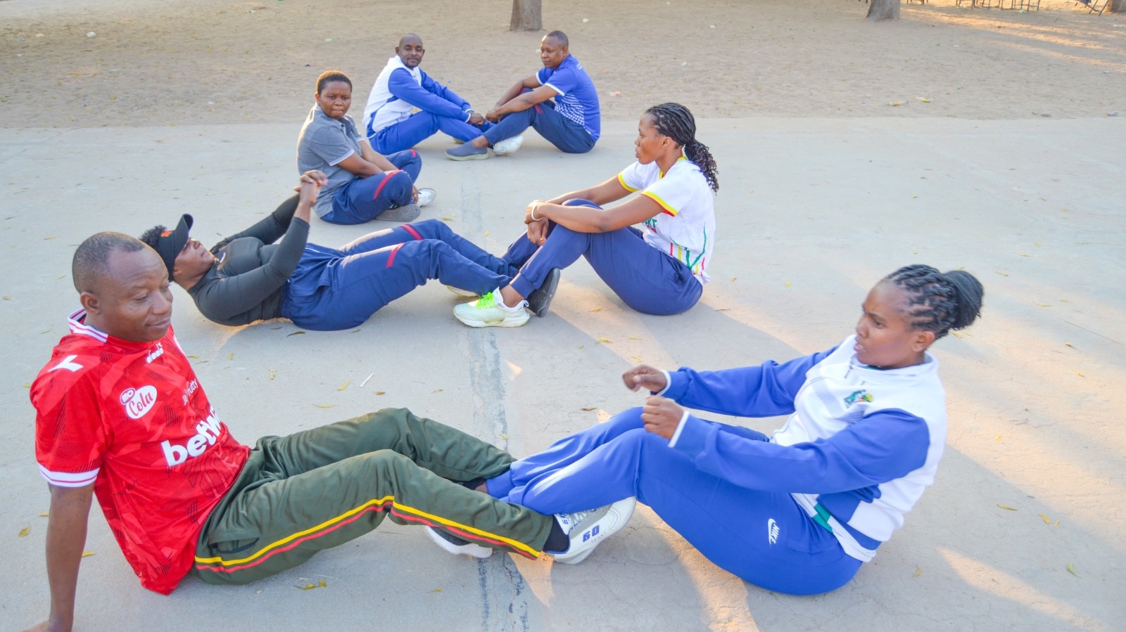 Watumishi Ofisi ya Makamu wa Rais washiriki mazoezi